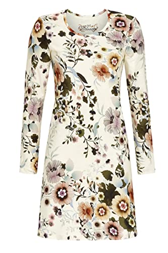 Ringella Bloomy Damen Nachthemd mit Blumendessin Champagner 44 3551001,Champagner, 44 von Ringella