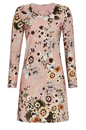 Ringella Bloomy Damen Nachthemd mit Blumendessin Terracotta 42 3551001,Terracotta, 42 von Ringella