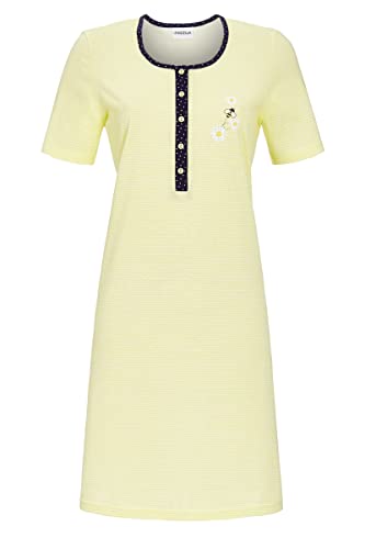 Ringella Damen Nachthemd mit Knopfleiste gelb 38 3211023,gelb, 38 von Ringella
