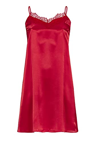 Ringella Damen Nachthemd mit Spaghettiträgern red 38 0512090,red, 38 von Ringella