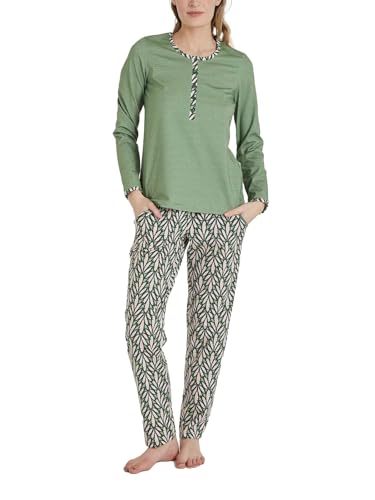 Ringella Damen Pyjama im Mustermix pinie 46 3511204,pinie, 46 von Ringella