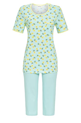 Ringella Damen Pyjama mit Caprihose Mint 42 3211217,Mint, 42 von Ringella