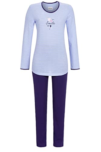 Ringella Damen Pyjama mit Motivdruck Blue Bell 46 3511209,Blue Bell, 46 von Ringella