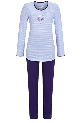 Ringella Damen Pyjama mit Motivdruck Blue Bell 50 3511209,Blue Bell, 50 von Ringella
