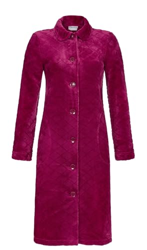 Ringella Flauschmantel mit Knöpfen Farbe Granat, Größe 52 von Ringella