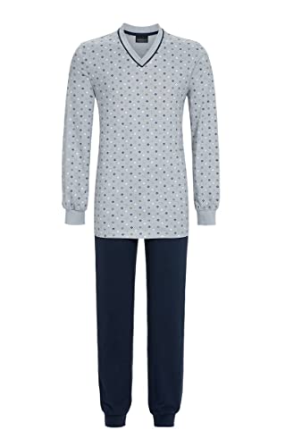 Ringella Herren Pyjama mit Strickbündchen Frost 48 3541218,Frost, 48 von Ringella