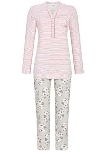Ringella Lingerie Damen Pyjama mit Krempelarm Peach 36 2561204,Peach, 36 von Ringella