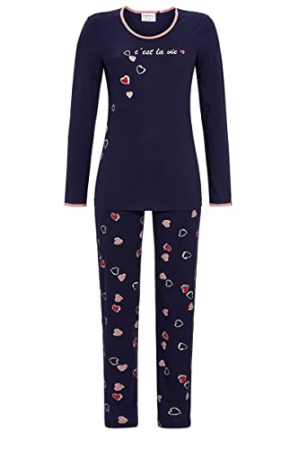 Ringella Lingerie Damen Pyjama mit Motivdruck Night 46 3561207,Night, 46 von Ringella