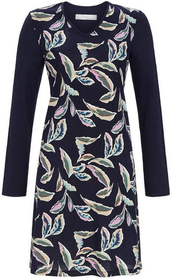 Ringella Nachthemd Damen Nachthemd mit V Ausschnitt (1-tlg) Modisches Design von Ringella