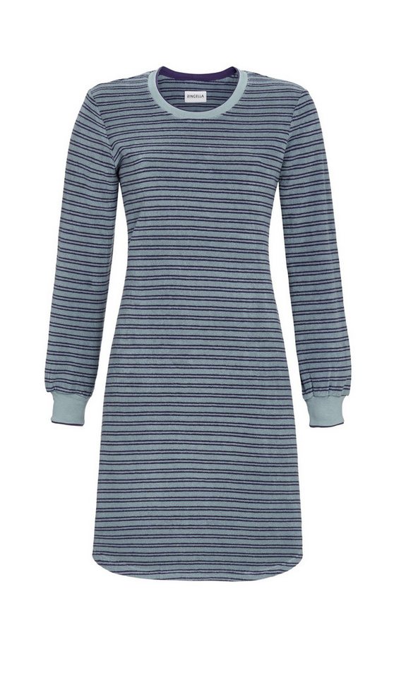 Ringella Nachthemd aus weichem Stretchfrottee, Langarm mit Strickbündchen Ringella Nachthemd aus weichem Stretchfrottee, Langarm mit Strickbündchen von Ringella