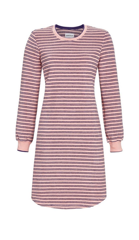 Ringella Nachthemd aus weichem Stretchfrottee, Langarm mit Strickbündchen Ringella Nachthemd aus weichem Stretchfrottee, Langarm mit Strickbündchen von Ringella