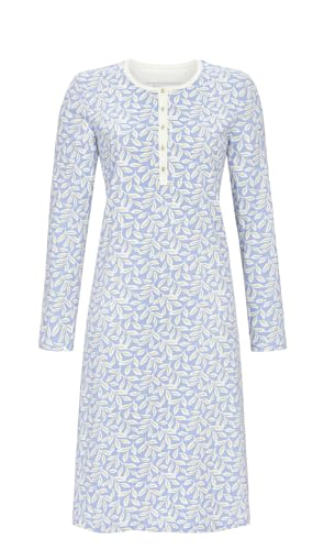 Ringella Nachthemd mit Knopfleiste Farbe Smoke, Größe 40 von Ringella