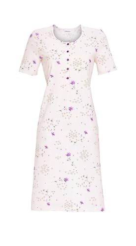 Nachthemd mit Knopfleiste Farbe rosa, Größe 40 von Ringella