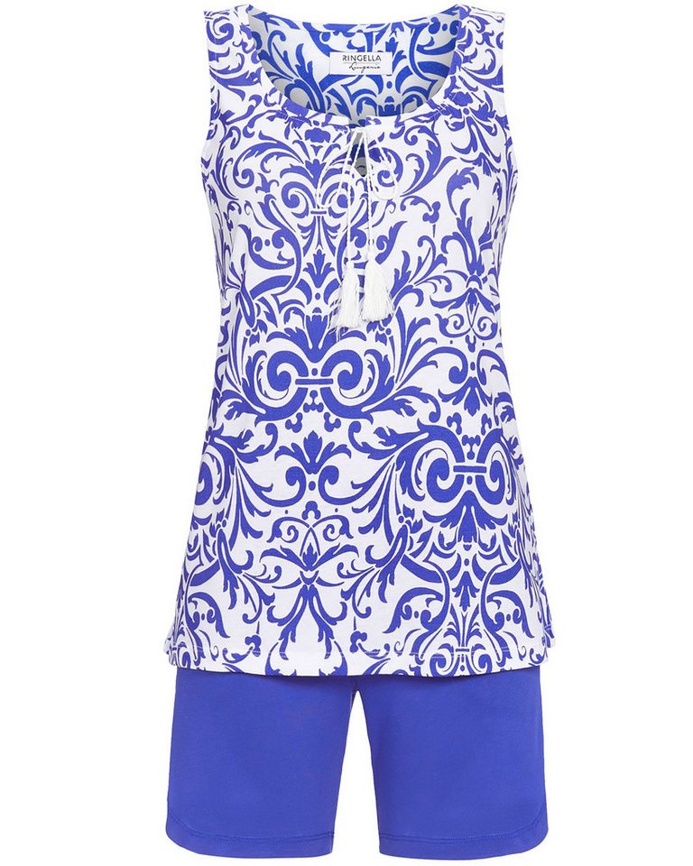 Ringella Pyjama Damen Ärmellos 'Orientalische Inspiration' 4261328 von Ringella