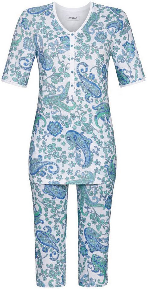 Ringella Pyjama Ringella Damen Schlafanzug (2 tlg) Paisley Muster von Ringella