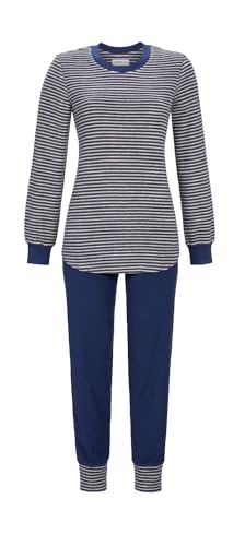 Ringella Pyjama aus Stretchfrottee Farbe grau-Melange, Größe 48 von Ringella
