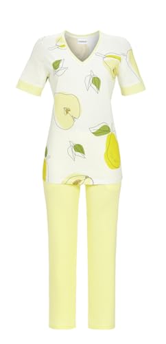 Ringella Pyjama mit 7/8 Hose Farbe Honig, Größe 48 von Ringella