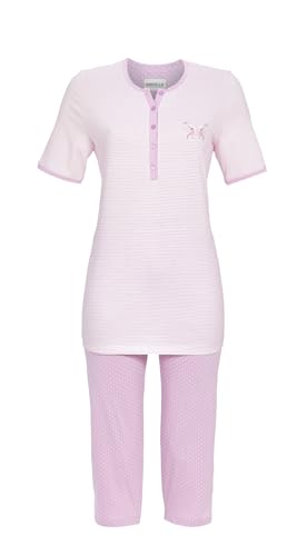 Ringella Pyjama mit Caprihose Farbe Orchidee, Größe 44 von Ringella