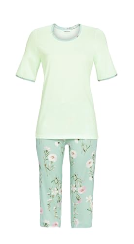 Pyjama mit Caprihose Farbe helles waldmeister, Größe 42 von Ringella