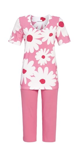 Ringella Pyjama mit Caprihose Größe 46, Farbe pink von Ringella