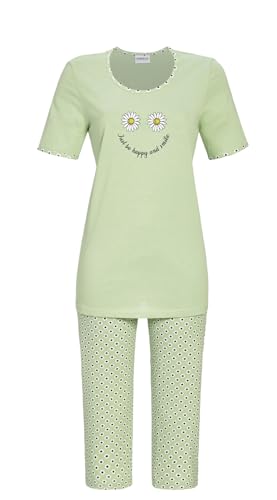 Ringella Pyjama mit Caprihose Größe 48, Farbe salvia von Ringella