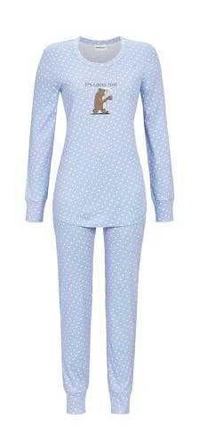 Ringella Pyjama mit Motivdruck Farbe Smoke, Größe 38 von Ringella