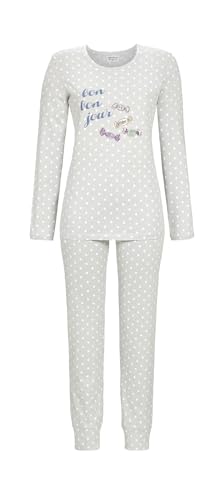 Ringella Pyjama mit Motivdruck Farbe helles grau, Größe 48 von Ringella