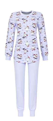 Ringella Pyjama mit Strickbündchen Farbe ciel, Größe 44 von Ringella