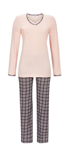 Ringella Pyjama mit V-Ausschnitt Größe 42, Farbe rosenquarz von Ringella