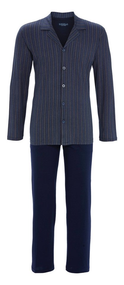 Ringella Pyjama mit durchgeknöpftem Oberteil von Ringella