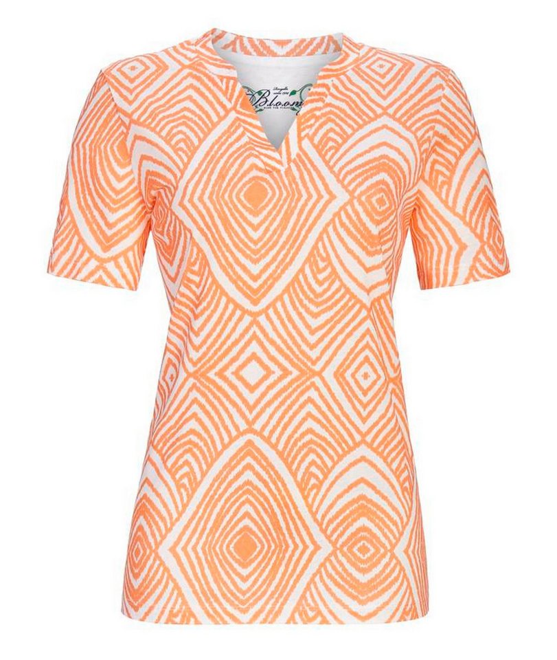 Ringella Pyjamaoberteil Damen Pyjamashirt mit kurzem Arm (1-tlg) Ethno Print von Ringella