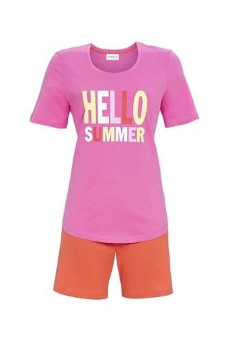 Ringella Shorty mit Letterprint Farbe pink, Größe 40 von Ringella