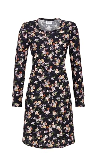 Ringella Sleepshirt mit Blumenprint Größe 46, Farbe schwarz von Ringella