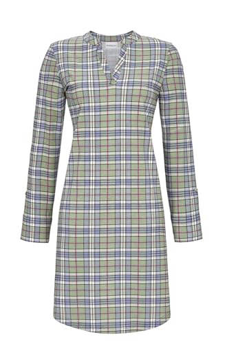 Sleepshirt mit Krempelarm Farbe Salbei, Größe 40 von Ringella