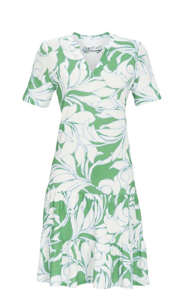 Ringella Sommerkleid mit V-Ausschnitt und Stufen-Volants von Ringella