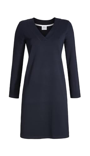 Ringella Sweatkleid mit V-Ausschnitt Farbe schwarz, Größe 42 von Ringella