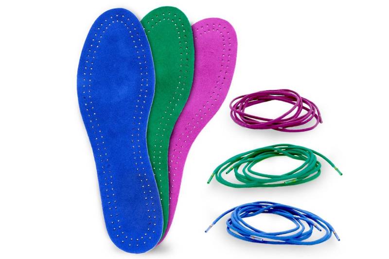 Ringelspitz Einlegesohlen Style Verloursohle + gewachsten Schnürrsenkel von Ringelspitz