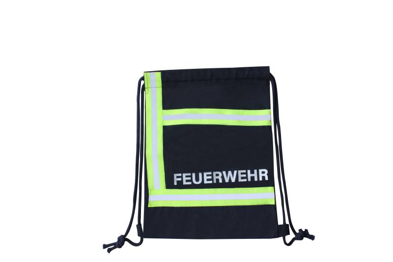 Feuerwehr Kindertasche Kinder Kitatasche Jungen Kindergarten Turnbeutel Beutel Tasche 31 X 23 Dunkelblau Baumwolle Ringelsuse Feuerwehrmann von RingelsuseShop