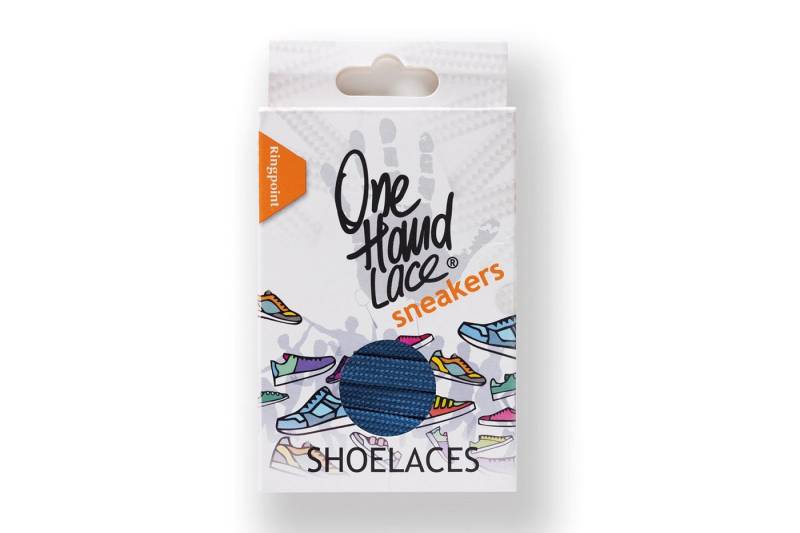 Ringpoint Schnürsenkel One-Hand Lace Schnürsystem – Schuhe mit einer Hand binden, Einhändiges Binden von Schnürsenkeln möglich von Ringpoint