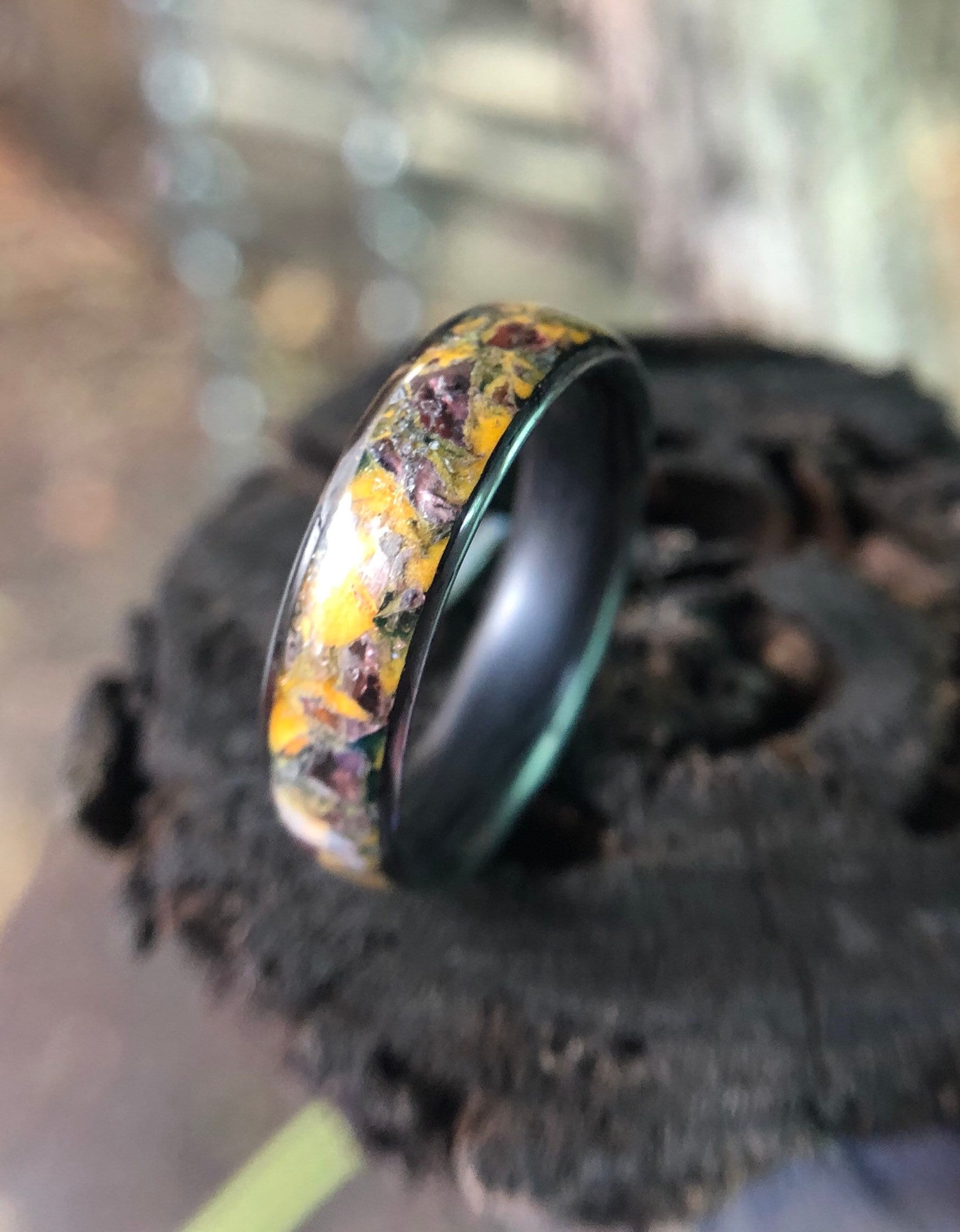 Granat Ring, Karbonfaser Orange Geburtsstein - Sternzeichen Wassermann Versand Am Nächsten Tag Granat Ring, Karbonfaser Orange Geburtsstein - Sternzeichen Wassermann Versand Am Nächsten Tag von RingsOfEarth
