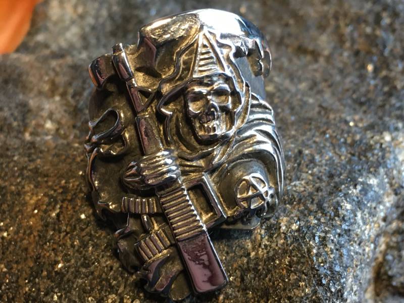 Grim Reaper | Anarchy Mit Maschinengewehr # G-2 Brs Grim Reaper | Anarchy Mit Maschinengewehr # G-2 Brs von RingsRocksNRelics