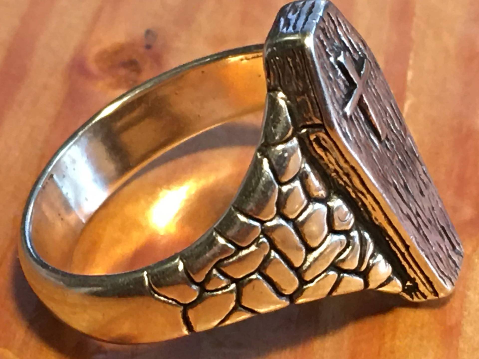 Kreuz & Sarg Ring # C-4 Kreuz & Sarg Ring # C-4 von RingsRocksNRelics