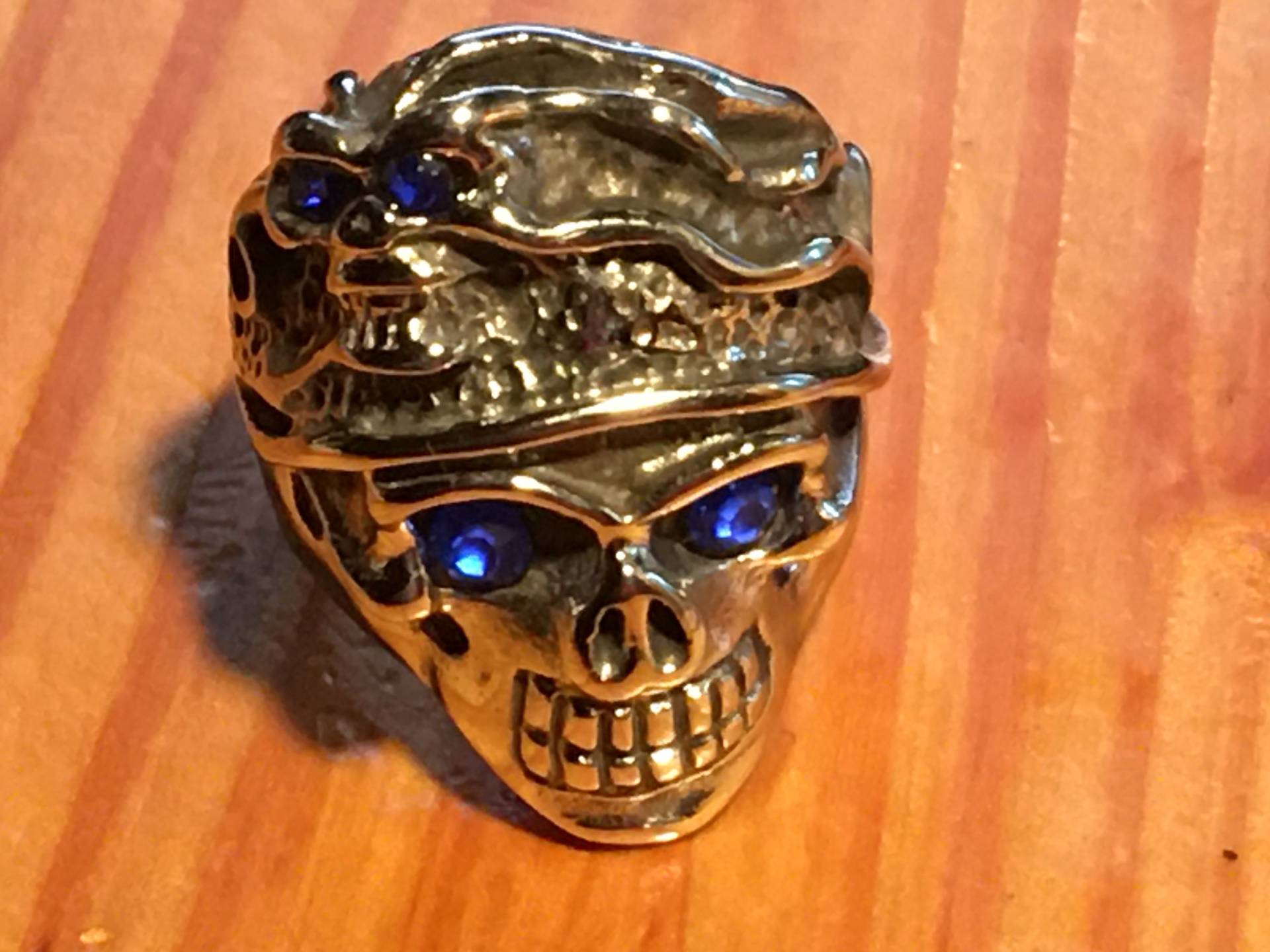 Totenkopf Mit Blauen Augen...# S - 2 Totenkopf Mit Blauen Augen...# S - 2 von RingsRocksNRelics