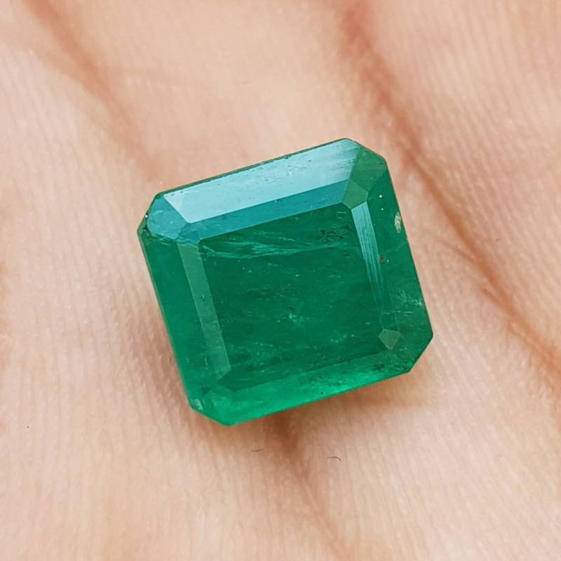Natürliche Dunkelgrüne Lose Smaragdsteine Swat Emerald Stones Echte in Lose - Top Qualität Dunkelgrün Smaragd 4.0 Ct Für Ringe von RingsWear