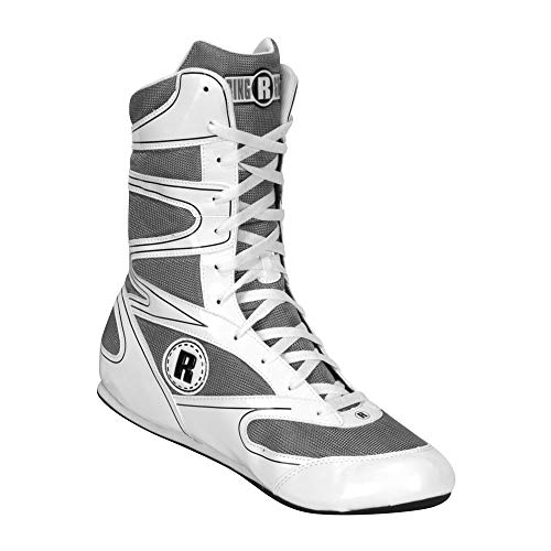 Ringside Undefeated High Top Muay Thai MMA Wrestling Boxschuhe, Unisex, SHOE10 WHITE11, weiß, 11 Ringside Undefeated High Top Muay Thai MMA Wrestling Boxschuhe, Unisex, SHOE10 WHITE11, weiß, 11 von Ringside