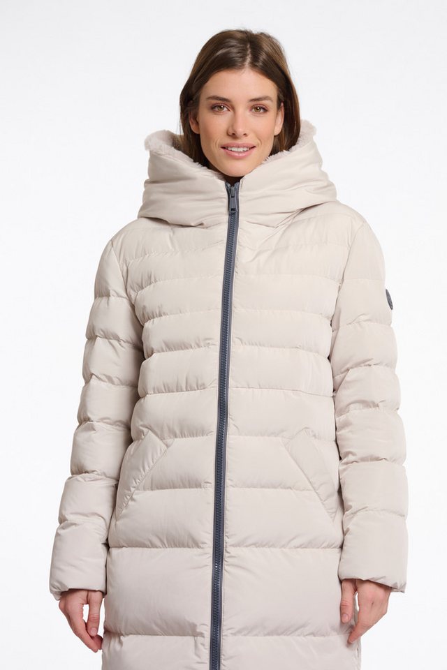 Rino & Pelle Steppmantel KEILAFUR mit Kunstfellfutter von Rino & Pelle