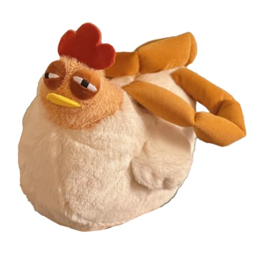 Rinteea Lustige Küken Plüschtasche Hässliche Huhn Form Handtasche Henne Form Handtasche Schultertasche Geeignet für Mädchen Geburtstagsgeschenke Rinteea Lustige Küken Plüschtasche Hässliche Huhn Form Handtasche Henne Form Handtasche Schultertasche Geeignet für Mädchen Geburtstagsgeschenke von Rinteea