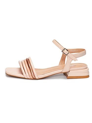 Rio Fiore Ankle Strap Sandals GYX-163 (Beige, numeric_39) von Rio Fiore