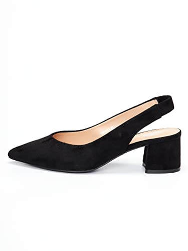 Rio Fiore Schwarze Slingpumps, 2046A-8 (Schwarz, Numeric_37) von Rio Fiore