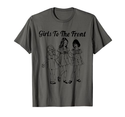 Mädchen an die Front Riot Grrrl T-Shirt von Riot Girl Lover Tee